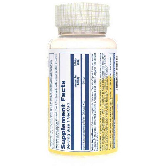Vitamin K-2 50 Mcg as Menaquinone-7, SLR